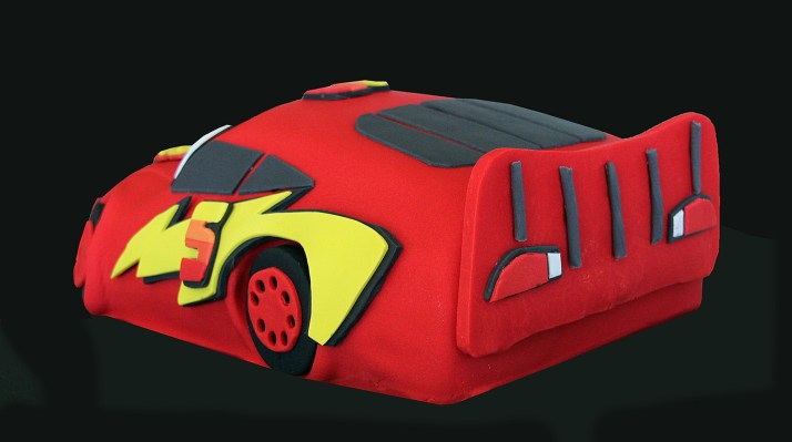 Lightening McQueen Cake