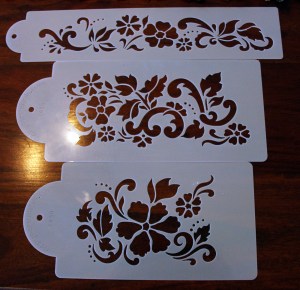 3 stencils