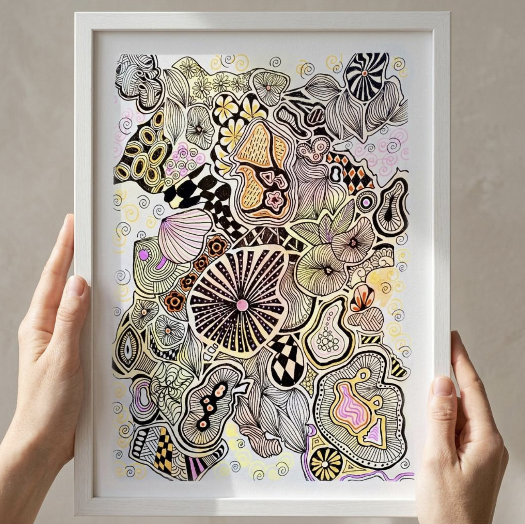 "Splash of Colour" original Framed Museum Quality Print - Image 2